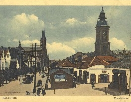 Centrum miasta - Rynek z ratuszem “Marktstrasse”