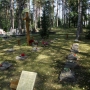Kwatera pierwszowojenna na cmentarzu rzymsko-katolickim przy zabytkowej kaplicy