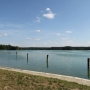 Jezioro Białe Augustowskie - widok ze Śluzy Przewięź