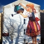 Mural „Folk on the street”