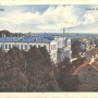 Znajoma pocztówka w wersji kolorowej z okresu niemieckiego (1915-1919).