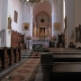 wnętrze kościoła parafialnego p.w. św. Andrzeja Apostoła.