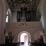 wnętrze kościoła parafialnego p.w. św. Andrzeja Apostoła.
