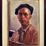 Autoportret Ludomira Sleńdzińskiego z 1944 roku.