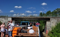 Zabytkowy most nad Kanałem Augustowskim