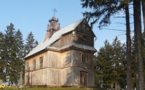 Kościół drewniany p.w. Podwyższenia św. Krzyża- XVII w