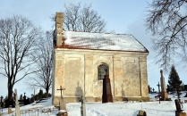Cmentarz rzymskokatolicki. Kaplica grobowa rodziny Eynarowiczów z 1903r.