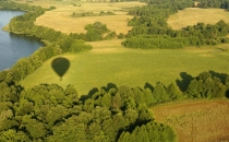 Loty balonem, w okolicy Biebrzy i Rajgrodu
